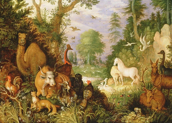 Orpheus Charming the Animals, c. 1618 (panel)