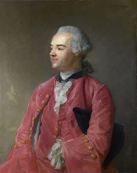 Perronneau, Jean-Baptiste (1715-1783) Portrait of the author Jacques Cazotte (1719-1792