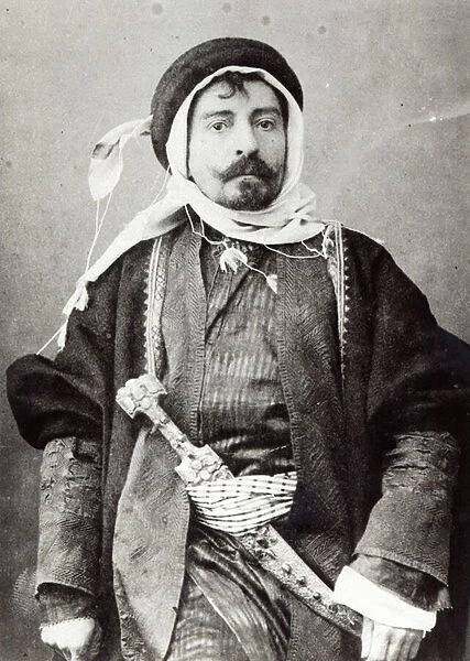 Pierre Loti in Arabic Costume (photo)
