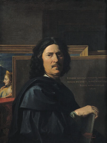 Portrait of the Artist, 1650 (oil on canvas)