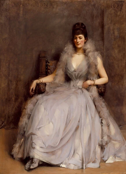 Portrait of Cecilia Tower, 1889 (oil on canvas)