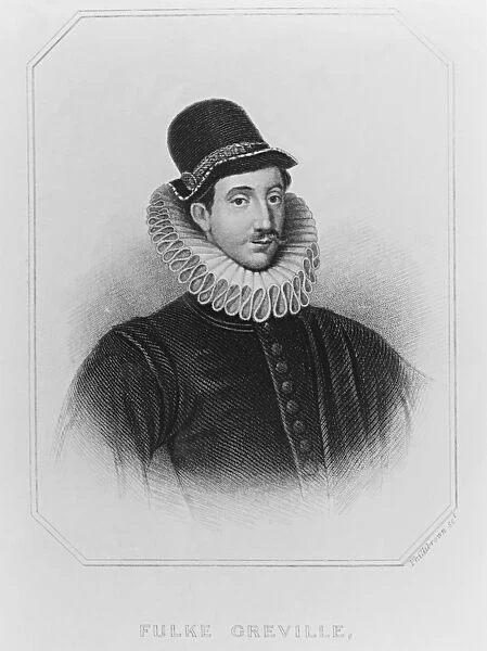 Portrait of Fulke Greville (1554-1628) 1st Baron Brooke, from Lodges British