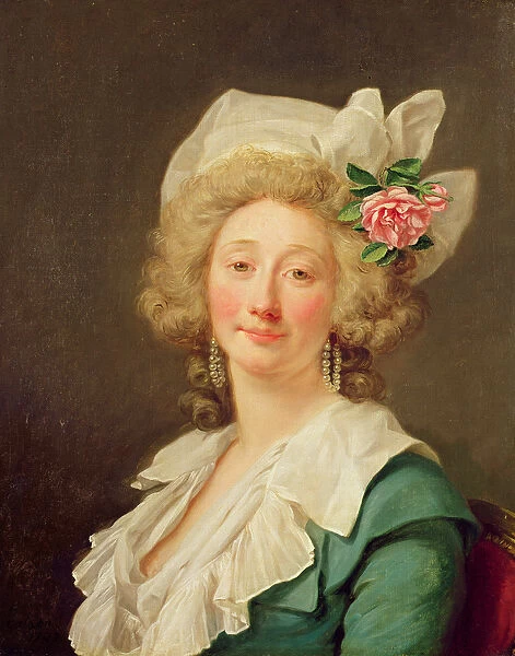 Portrait of a lady, 1782 (oil on canvas)