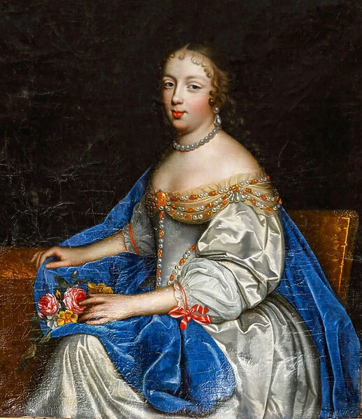 Portrait of Louise-Antoinette de la Chatre. Oil on canvas