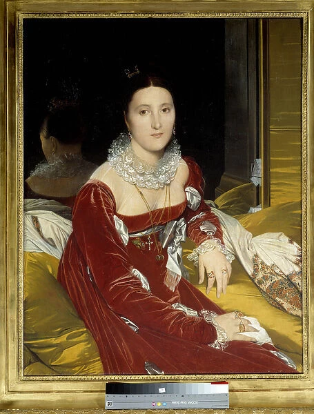 Portrait of Madame de Senonnes (nee Marie Marcoz, 1787-1829)