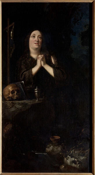 Portrait of Maria Maddalena of Austria as Saint Mary Magdalene, c. 1620 (oil on canvas)
