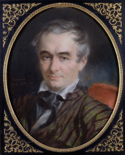 Portrait of Prosper Merimee (1803-70) 1853 (pastel on paper)