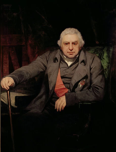 Portrait of Sir Joseph Banks, (1743-1820) 1810 (oil on canvas)