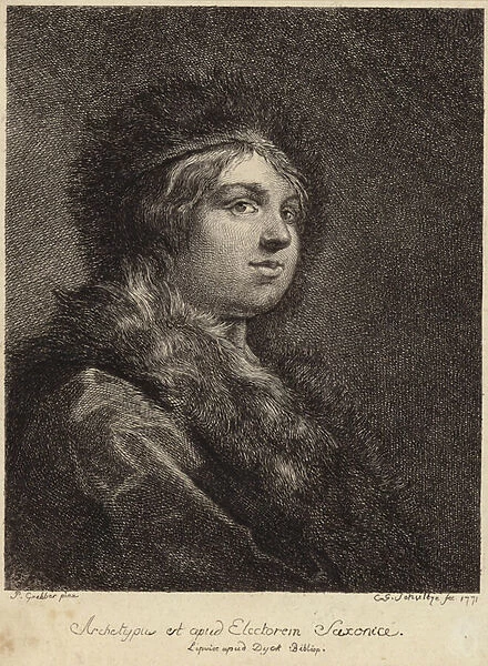 Portrait of a Young Man (engraving)