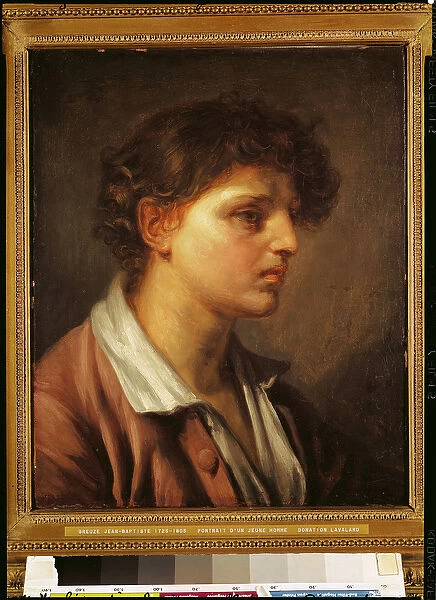 Portrait of a Young Man (oil on canvas)