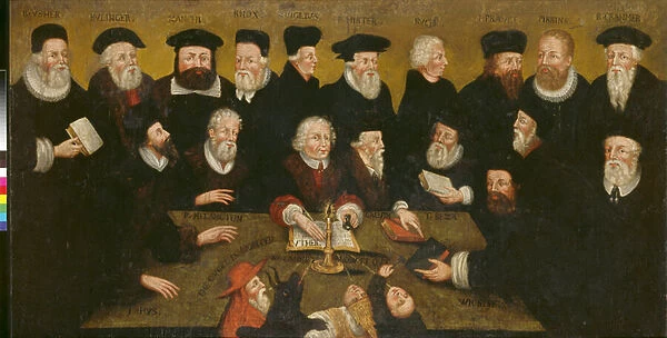 Protestant Reformers, c. 1654 (oil on panel)
