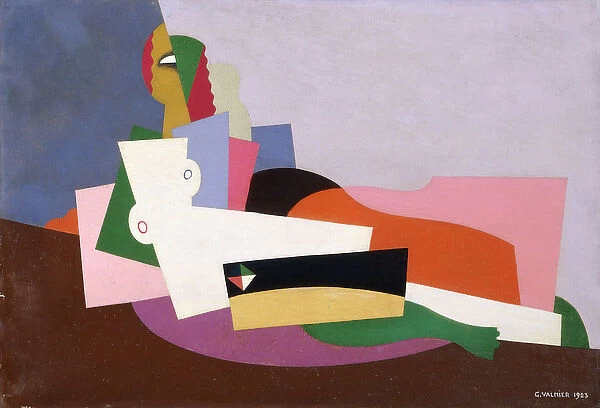 Reclining Nude, 1923 (oil on canvas)
