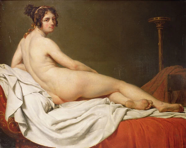 Reclining Nude (oil on canvas)