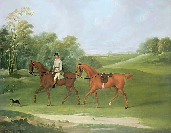 Rider leading a horse, c. 1810