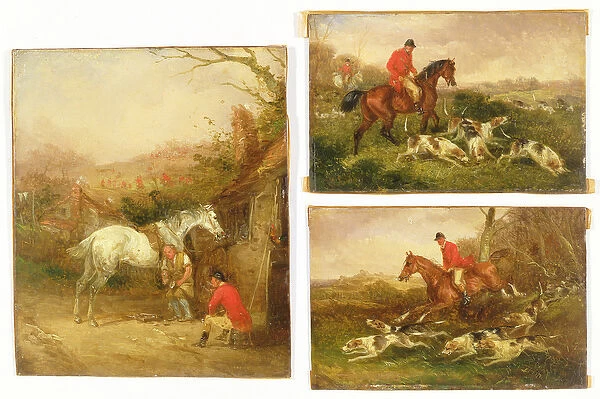 Shoeing, The Check and Gone Away, 19th century
