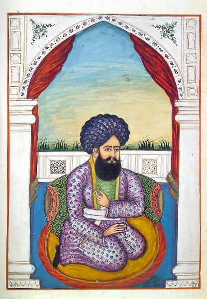Sirdar Mohammad Sultan Khan, from The Kingdom of the Punjab, its Rulers and Chiefs