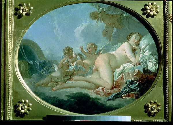 The Sleeping Venus (oil on canvas)