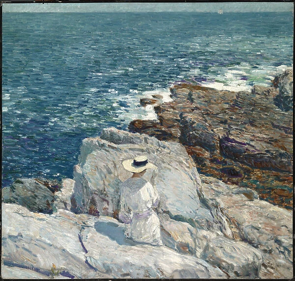 The South Ledges, Appledore, 1913 (oil on canvas)