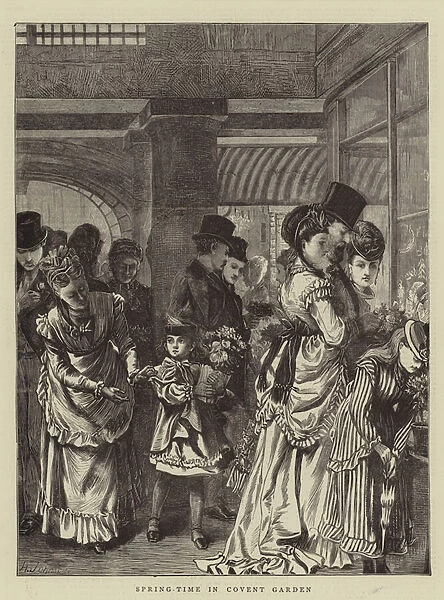 Spring-Time in Covent Garden (engraving)