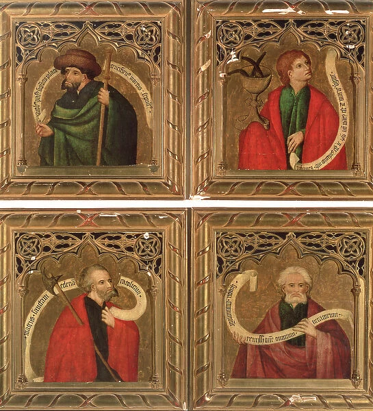 SS. James, John, Matthew and Simon, 1468 (panel)
