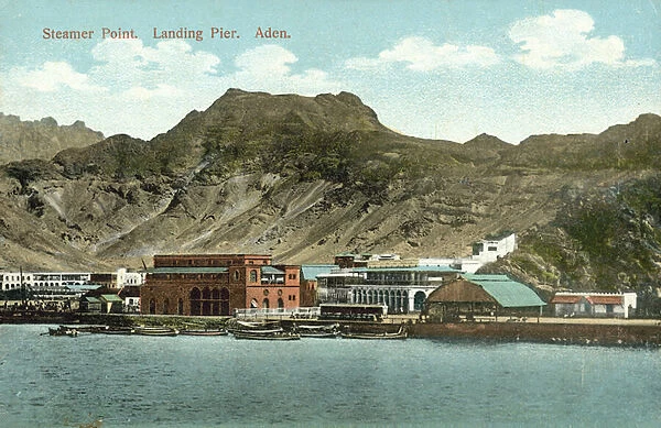 Steamer Point, Aden, Yemen (colour photo)