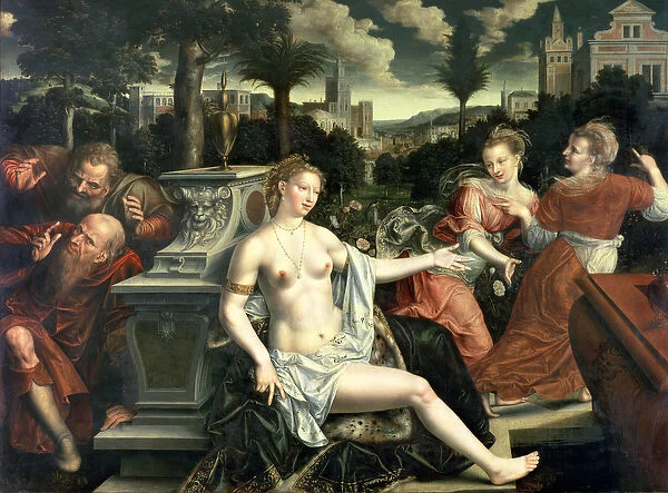 Susanna and the Elders, 1567 (oil on panel)