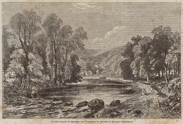 In the Valley of the Esk (engraving)