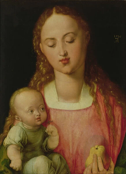 Virgin and Child, also known as Virgin with the Pear, 1526 (oil on panel)