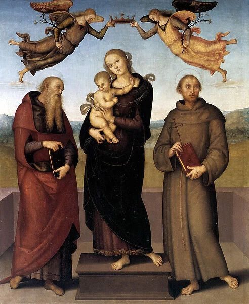 The Virgin of Loretto with Saint Jerome and Saint Francis, 1507-15 (oil on panel)