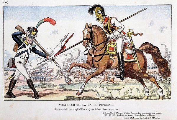 Voltigeur of the Imperial Guard in 1809 - in '