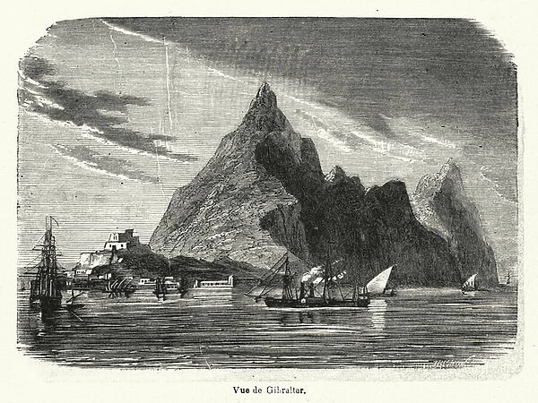 Vue de Gibraltar (engraving)