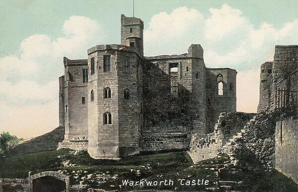 Warkworth Castle, Northumberland (photo)