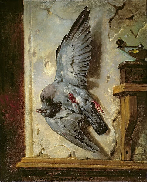 The Woodpigeon, c. 1857 (oil on canvas)