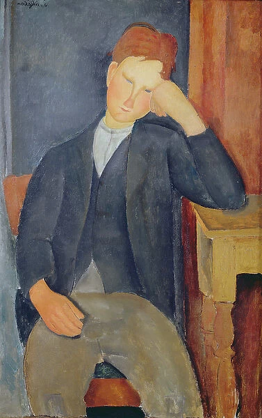 The young apprentice, c. 1918-19 (oil on canvas)
