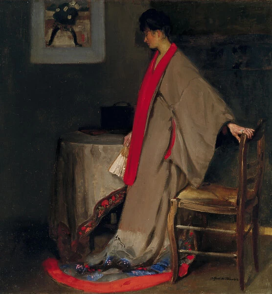 Young Woman in Kimono, c. 1901 (oil on canvas)