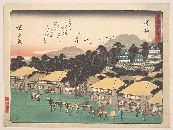 東海'十三次　浜松 Hamamatsu Edo Period