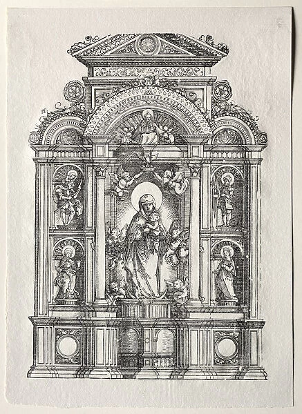 Altar mit der Schonen Maria von Regensburg