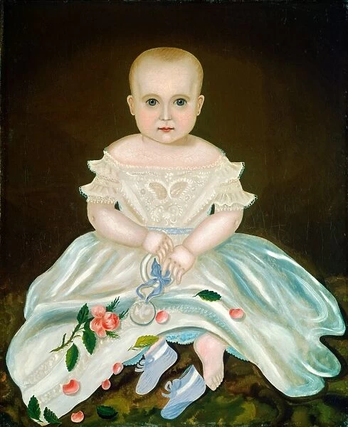 American 19th Century, Innocence, c. 1830, oil on canvas