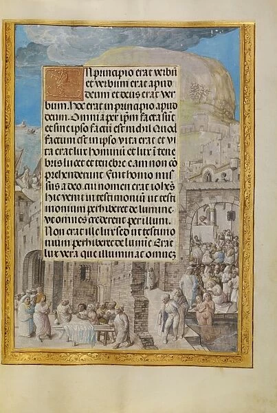 Border with Scenes from the Life of Saint John