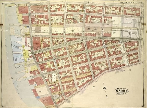 Brooklyn, Vol. 3, Double Page Plate No. 7; Part of Ward 13, Section 8; Map bounded