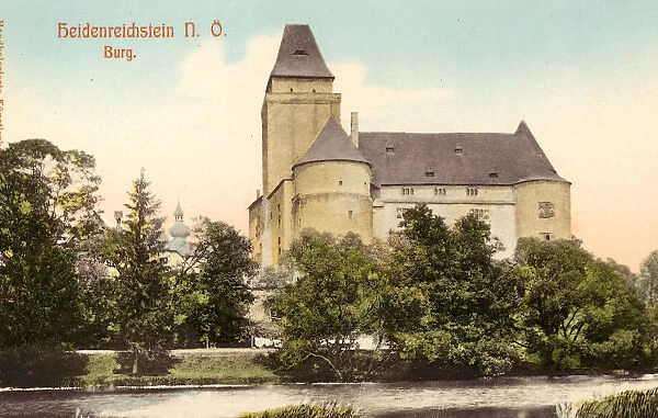 Burg Heidenreichstein 1907 postcards Heidenreichstein