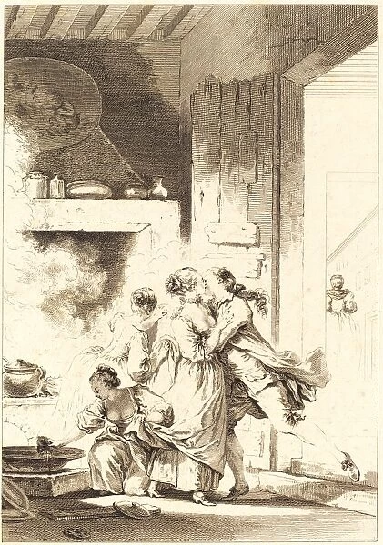 Charles Emmanuel Patas after Jean-Honora Fragonard, French (1744-1802), On nes avise