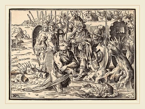 Christoph Murer, The Martyrdom of Saint James (?), Swiss, 1558-1614, published 1630