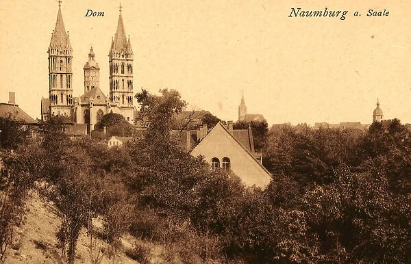 Churches Naumburg Saale 1918 Saxony-Anhalt Dom