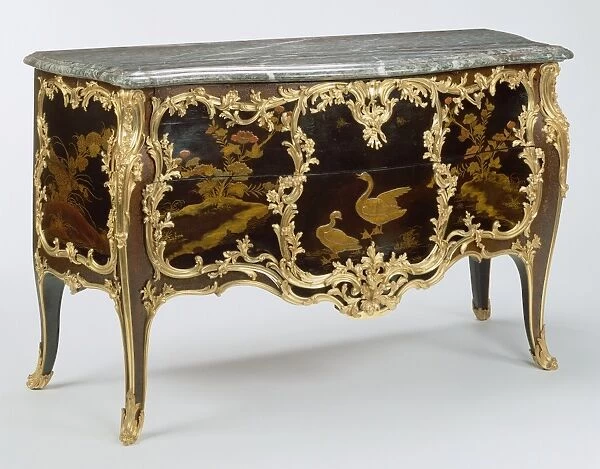 Commode; Attributed to Joseph Baumhauer, French