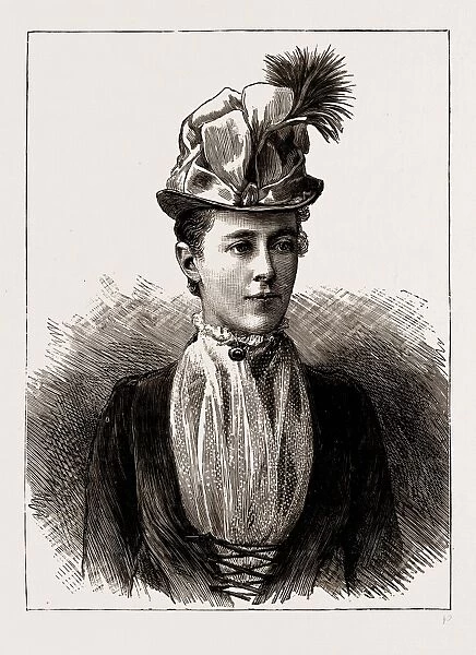 Countess of Carnarvon, 1886