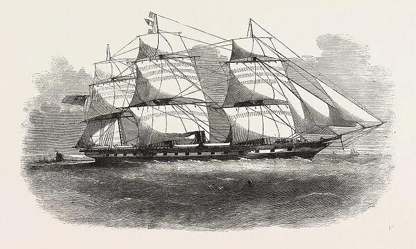 The Crimean War: the Screw Steamship Prince, Wrecked Off Balaclava Harbour, 1854