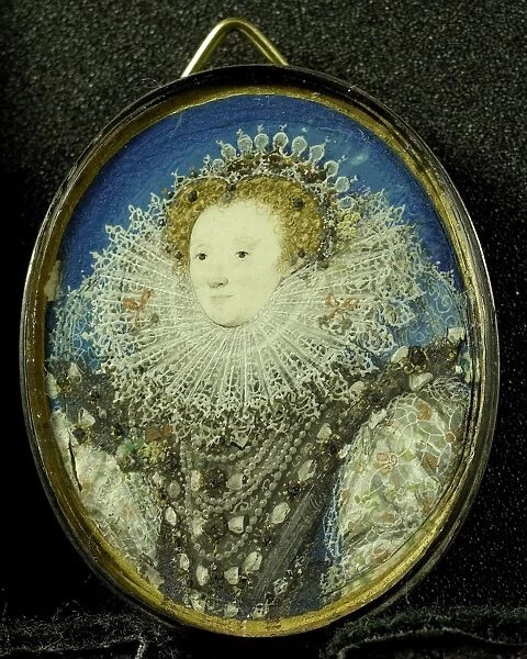 Elizabeth I, 1533-1603, Queen of England, Nicholas Hilliard, 1557 - 1619, Portrait