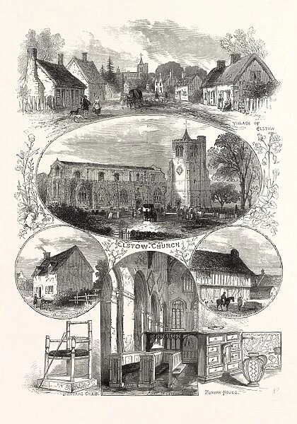 Elstow: Birthplace and Relics of John Bunyan, 1874
