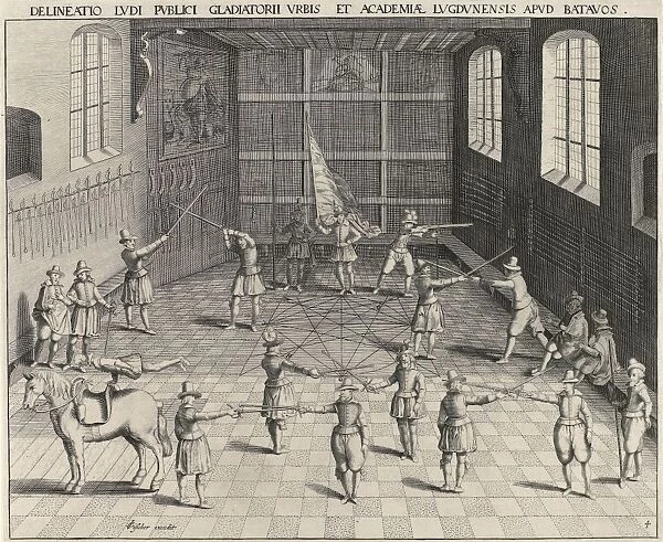 Fencing School of the University of Leiden, The Netherlands, Willem Isaacsz